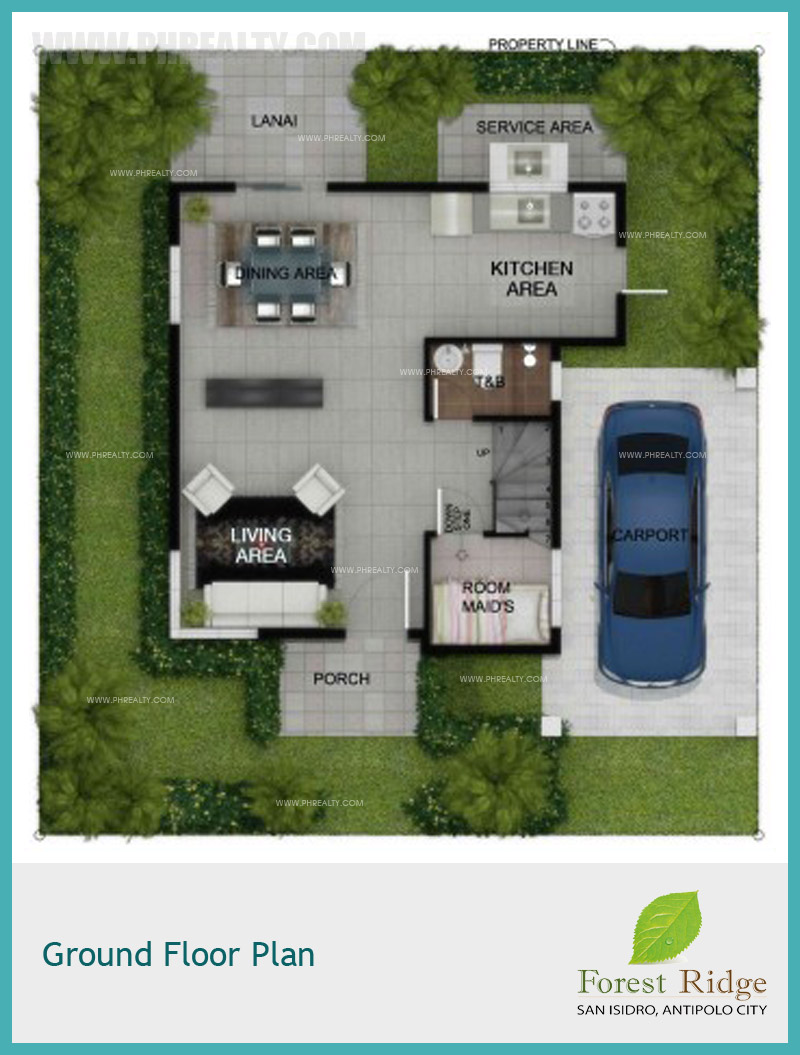 Forest Ridge Chesnut Ground Floor Plan