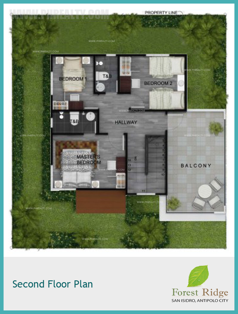 Forest Ridge Chesnut Second Floor Plan