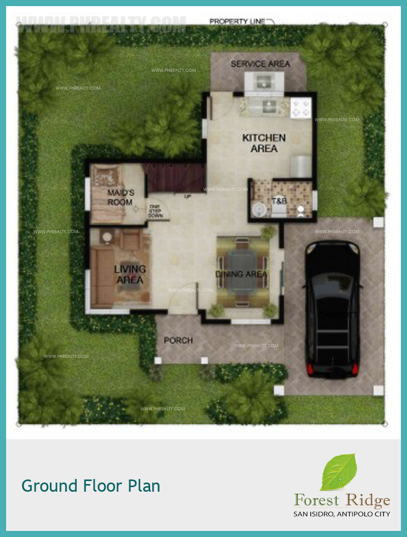 Forest Ridge Butternut Ground Floor Plan