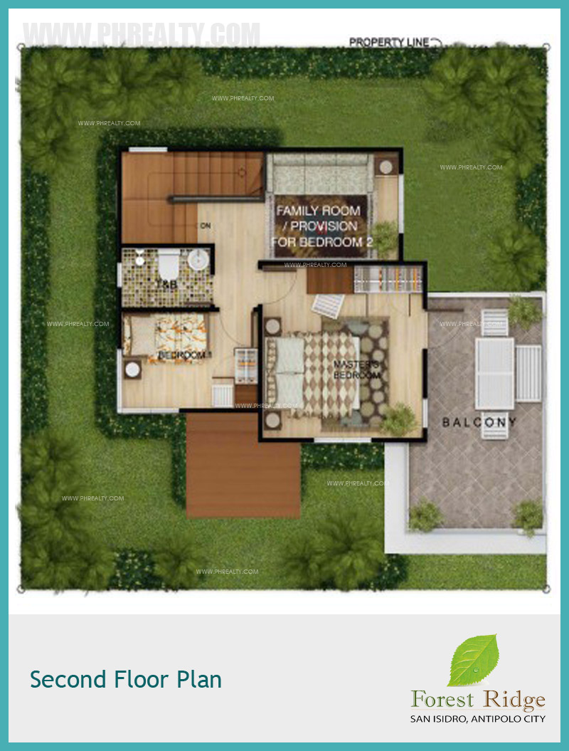 Forest Ridge Muscletree Second Floor Plan