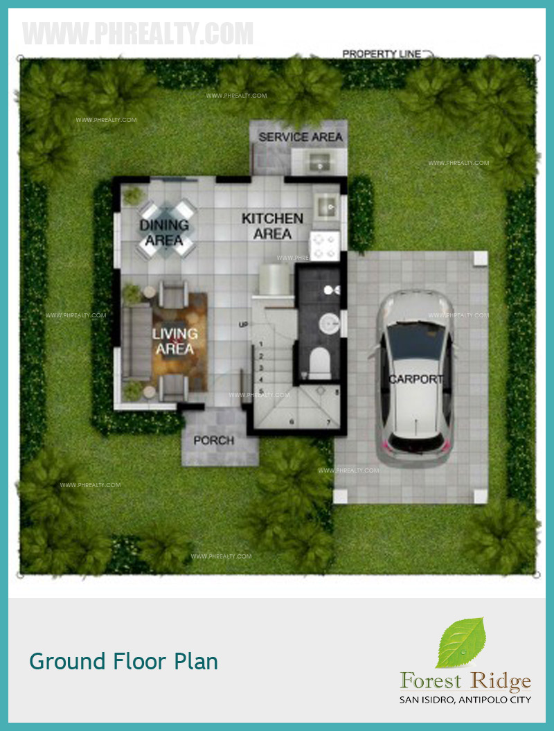 Forest Ridge Myrtlewood Ground Floor Plan