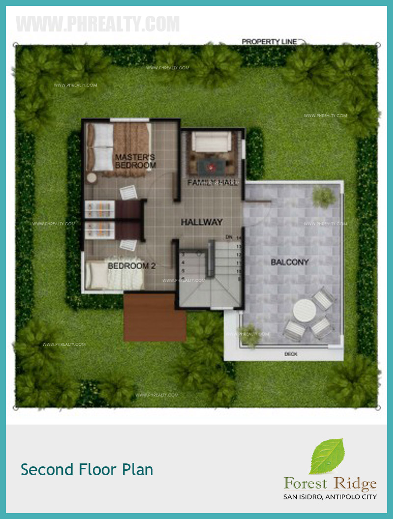 Forest Ridge Myrtlewood Second Floor Plan