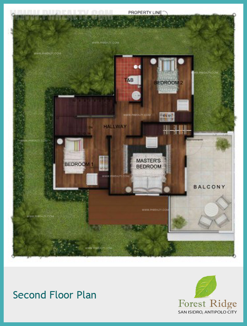 Forest Ridge Butternut Second Floor Plan