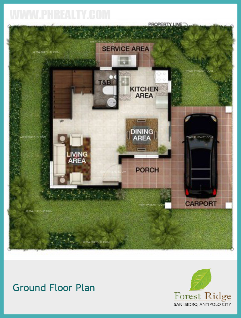 Forest Ridge Willow Ground Floor Plan