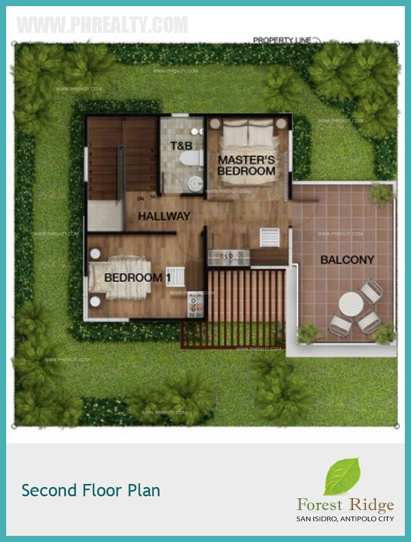 Forest Ridge Willow Second Floor Plan