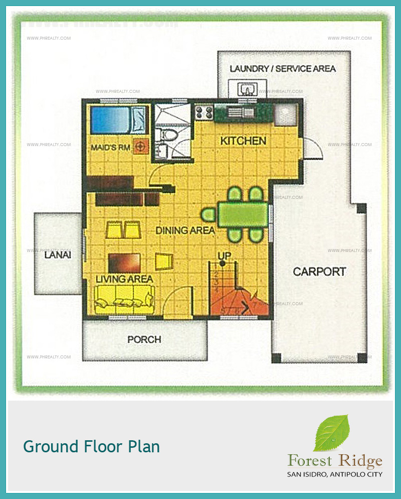 Forest Ridge Cedar Ground Floor Plan