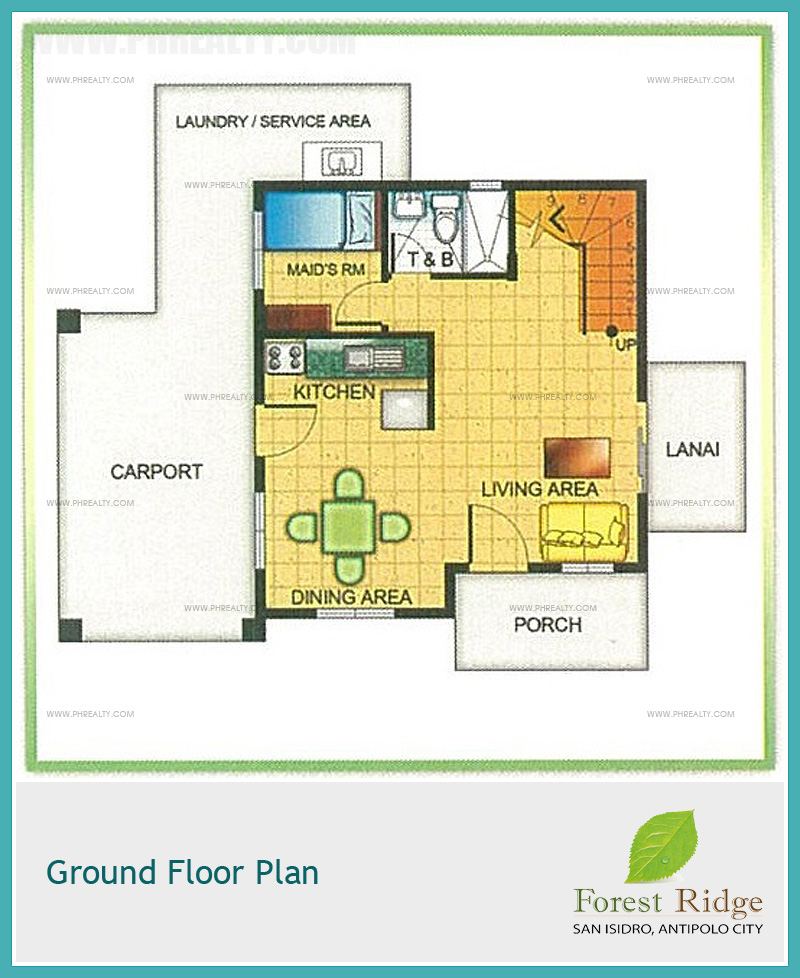 Forest Ridge Maple Ground Floor Plan